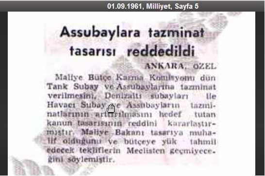 63 yıldır Maliye Bakanlığından astsubay tazminatlarında  hep aynı gerekçe; 'Bütçe yetersiz, kaynak yok, ülkenin içinde bulunduğu durum...' 63 yıldır bir kez olsun astsubaylara kaynak bulunamadı mı?