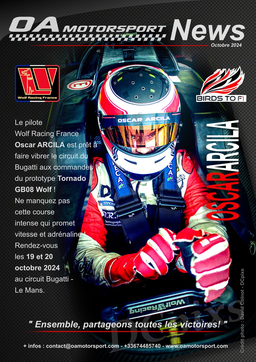 O_ARCILA's tweet photo. Bonjour chers amis, ppur toute information, contactez-nous !
À très vite.
OA Motorsport 
+33674485740 https://t.co/MQ82vEfTTR