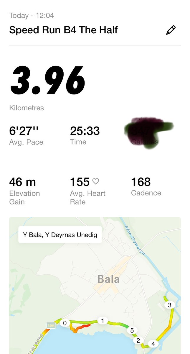 A cold just before Cardiff half was NOT part of my plan, but I’m mending steadily &amp; keeping everything crossed that it fully buggers off by Sunday. Will be holding onto the memory of this lunchtime run during mile 9! (this was a speed run, not my HM pace!) ⁦<a href="/runningpunks/">Running Punks</a>⁩