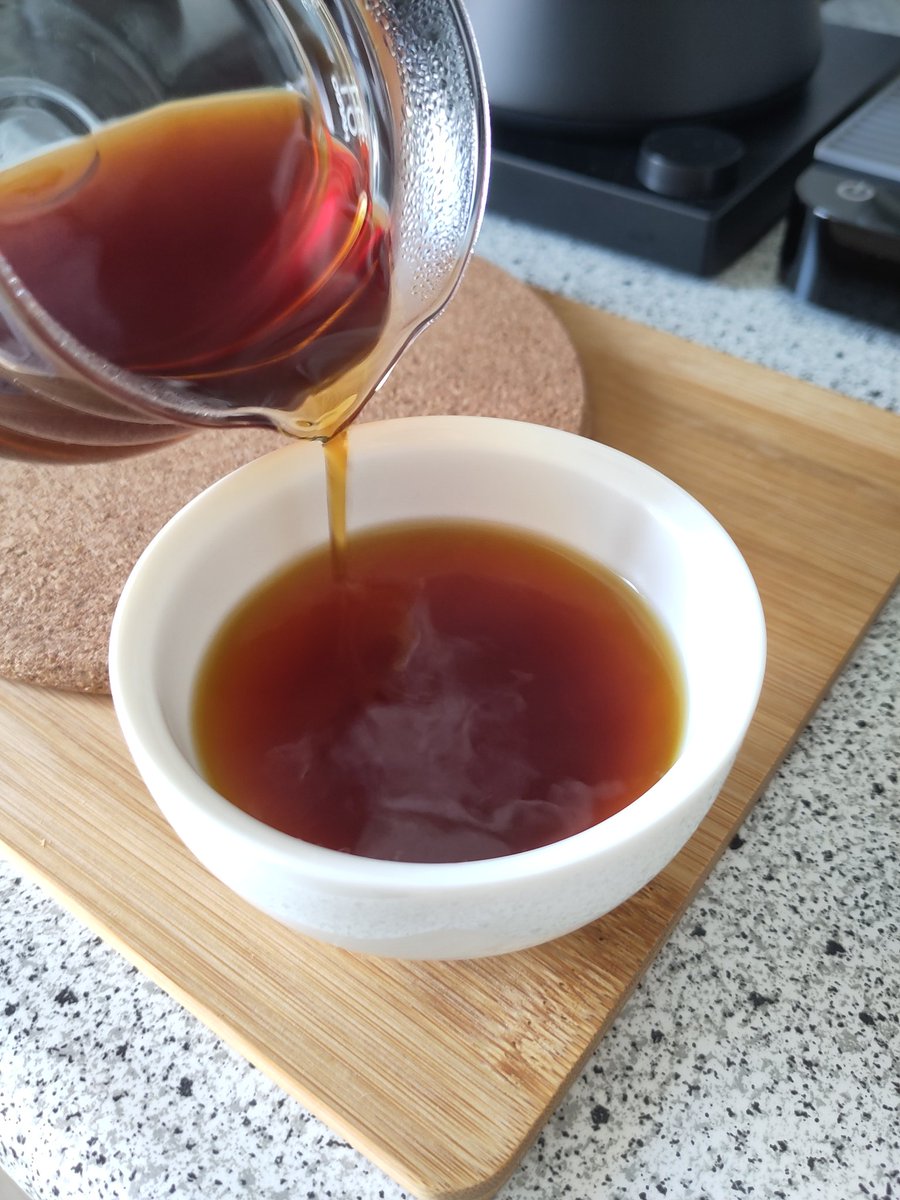 Haven't posted in a while, so, have some very fancy coffee brewing.
