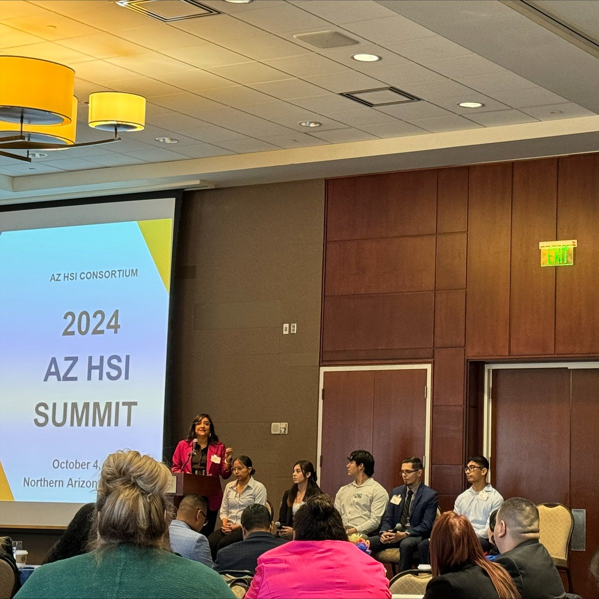 Today, our board staff is attending the #AZHSISummit24!

Experts from Arizona's public universities are sharing practices that effectively and intentionally support our Hispanic students.