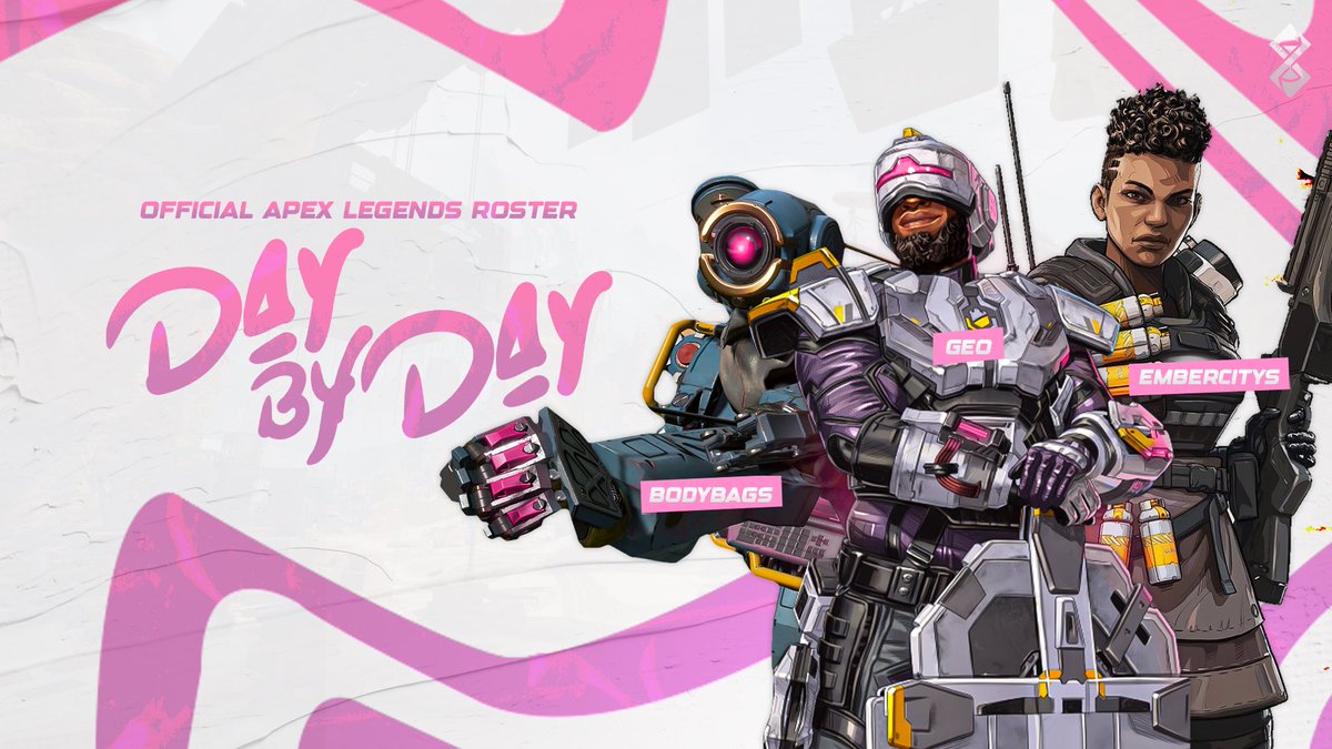 Day By Day (@daybydaygg) on Twitter photo π° Day By Day X <a href="/PlayApex/">Apex Legends</a> π°
β‘οΈ Letβs give a HUGE welcome to our πͺπ»π»πΎπΈπΎπΆπ ππ
ππ πΏπππππΉπ π
πππππ !‡οΈ
β³ - <a href="/Embercitys/">Embercitys</a>
β³ - <a href="/Geonomy_/">Geo</a>
β³ - <a href="/BuddyBoySpruce/">Vincent Spruell</a> π° Day By Day X <a href="/PlayApex/">Apex Legends</a> π°
β‘οΈ Letβs give a HUGE welcome to our πͺπ»π»πΎπΈπΎπΆπ ππ
ππ πΏπππππΉπ π
πππππ !‡οΈ
β³ - <a href="/Embercitys/">Embercitys</a>
β³ - <a href="/Geonomy_/">Geo</a>
β³ - <a href="/BuddyBoySpruce/">Vincent Spruell</a>