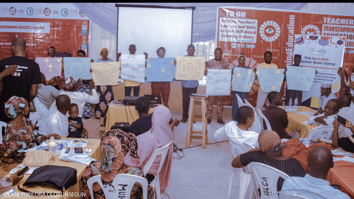 deeoho's tweet image. What an incredible week it was in Gwagwalada!

This week, we brought the NextGen Teacher Bootcamp to the grassroots, gathering 100 dedicated and passionate teachers determined to shape the future of education.
#InnovativeEducation more to come!