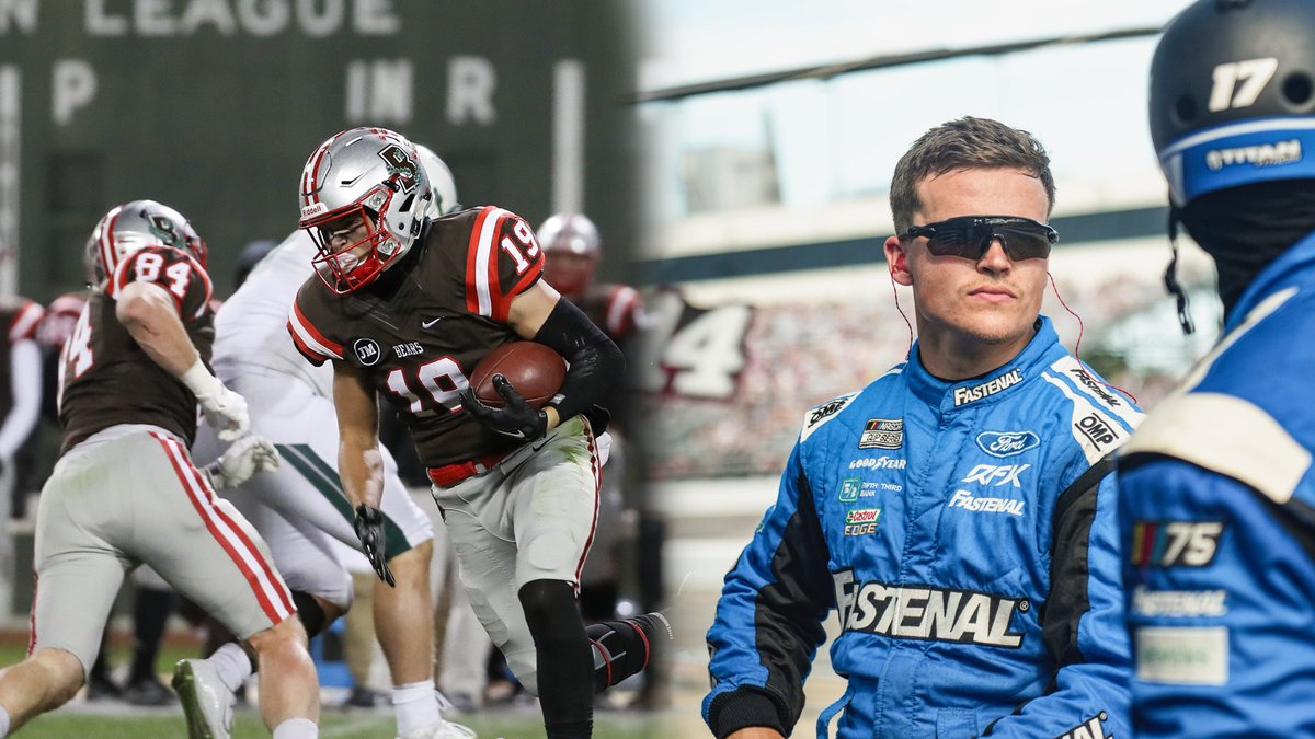 "They say every Brown graduate forges a unique path after walking out through the Van Wickle Gates."

For Jakob Prall ’20, that statement could not be more true, having gone from the pro gridiron to the pit crew of NASCAR driver Chris Buescher.

📰FEATURE- tinyurl.com/27bpr5gp
