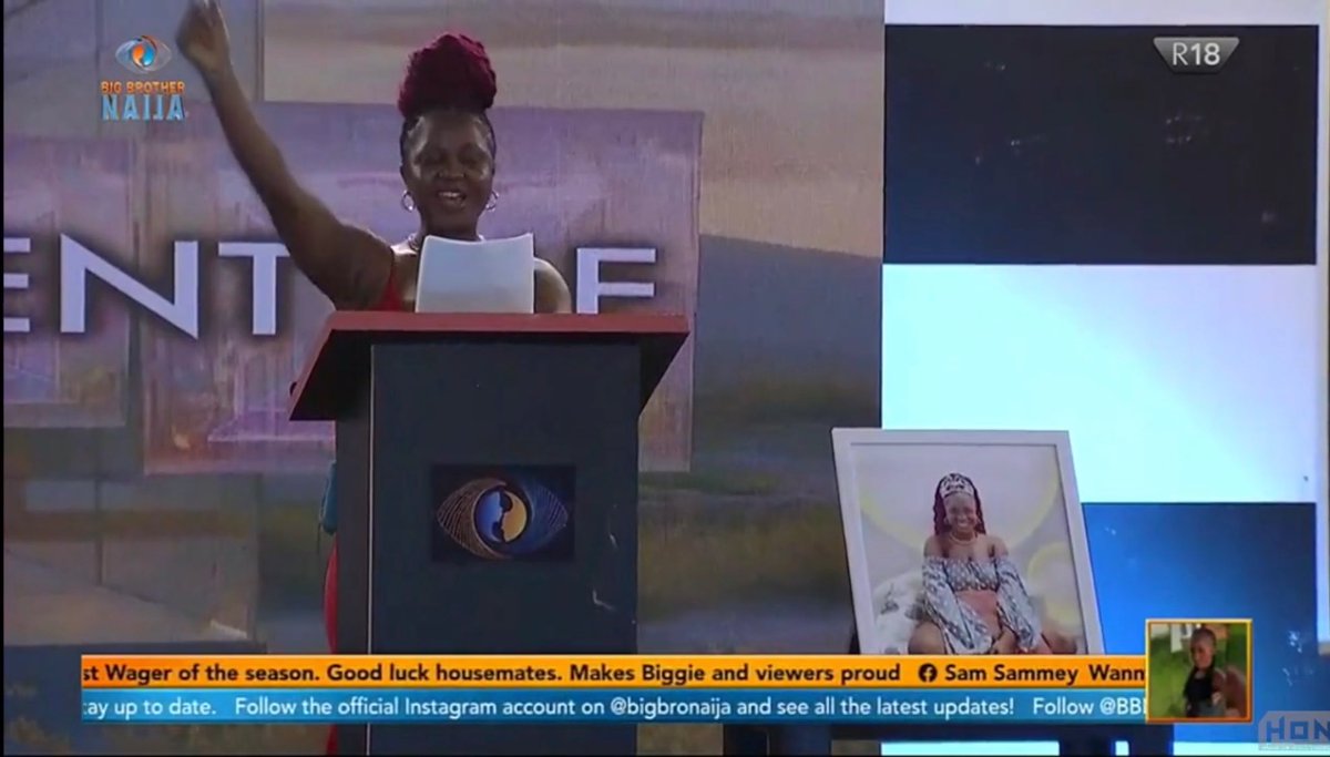 RealityTving's tweet photo. “I will never water myself down. I will never dim my light”

“My mother raised a fearless women”

-Wanni

#BBNaija https://t.co/Gdf9ctU4jo