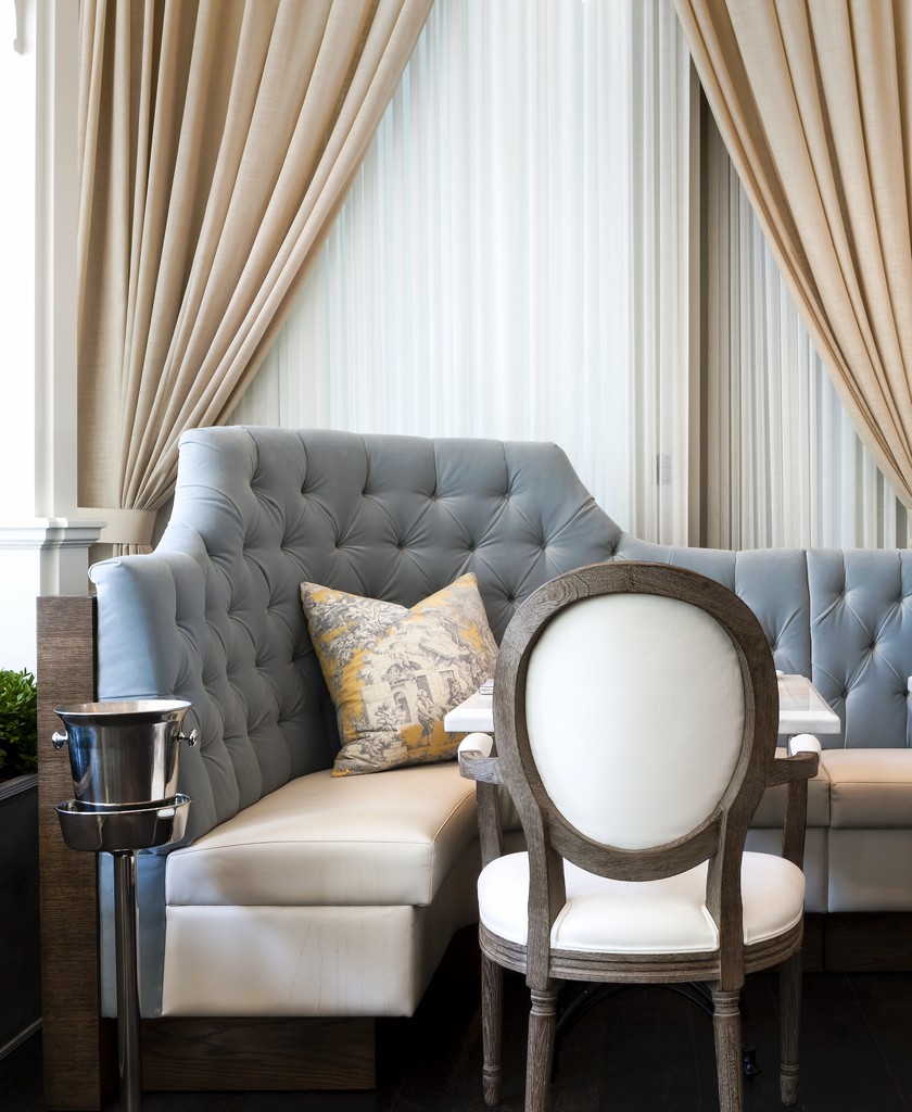 Colette Grand Cafe was inspired by the classic charm of French bistros. With details like Louis XVI armchairs and a tufted blue sofa, the space blends cozy home decor with timeless sophistication. A true homage to Parisian style. 

#TorontoRestaurant #InteriorDesign