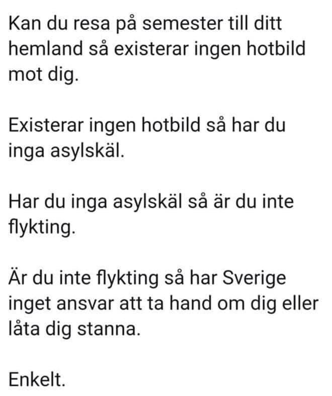 CarinaS62's tweet photo. Hur många gånger ska vi ta det här? Vad är det som gäller i Sverige? https://t.co/82PjnzQo13