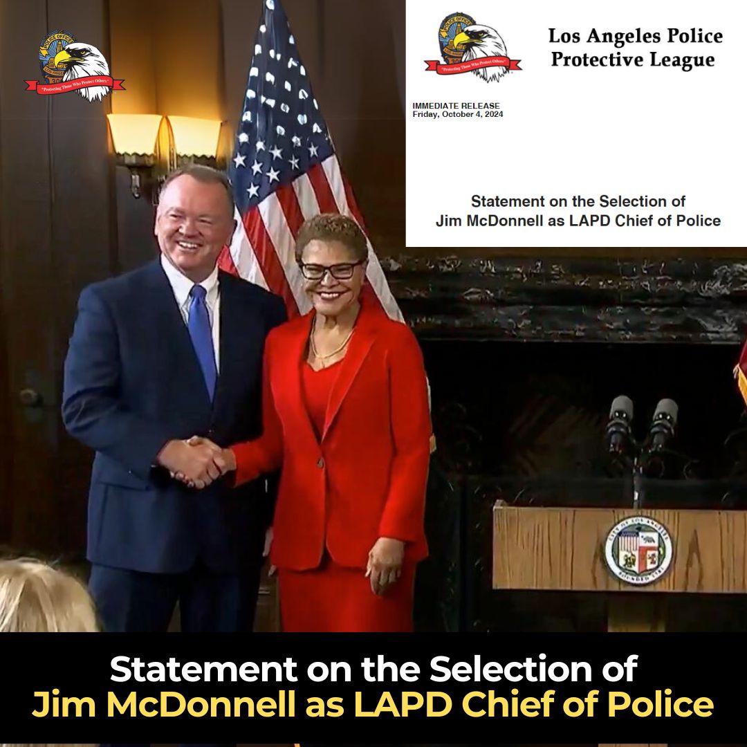 Los Angeles Police Protective League tweet media
