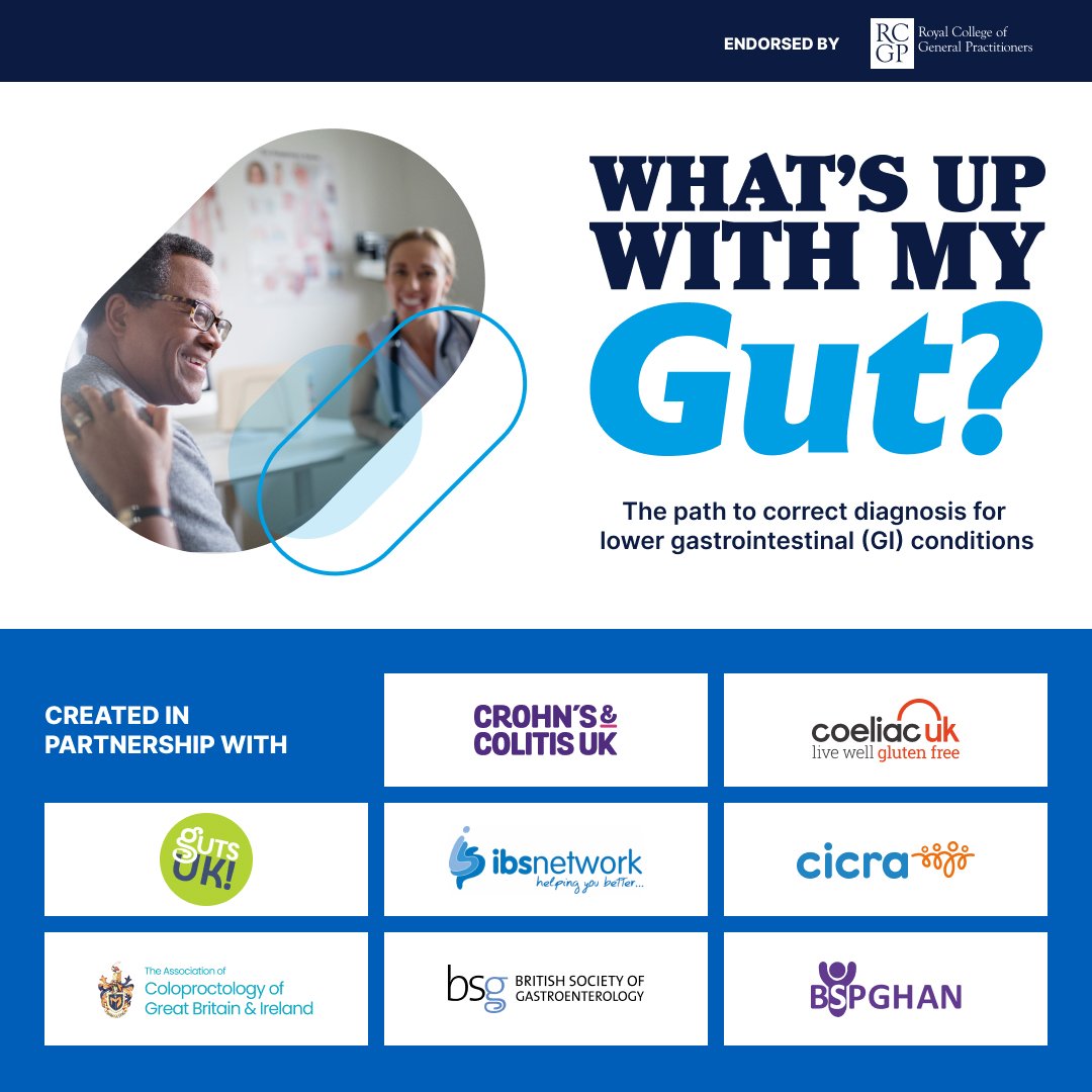 Had a great time in Liverpool at #RCGPAC24 sharing the primary care diagnostic pathway for lower gastrointestinal symptoms with GPs across the UK

Take a look at the adult and paediatric pathways and patient toolkits here 👇🏼
whatsupwithmygut.org.uk