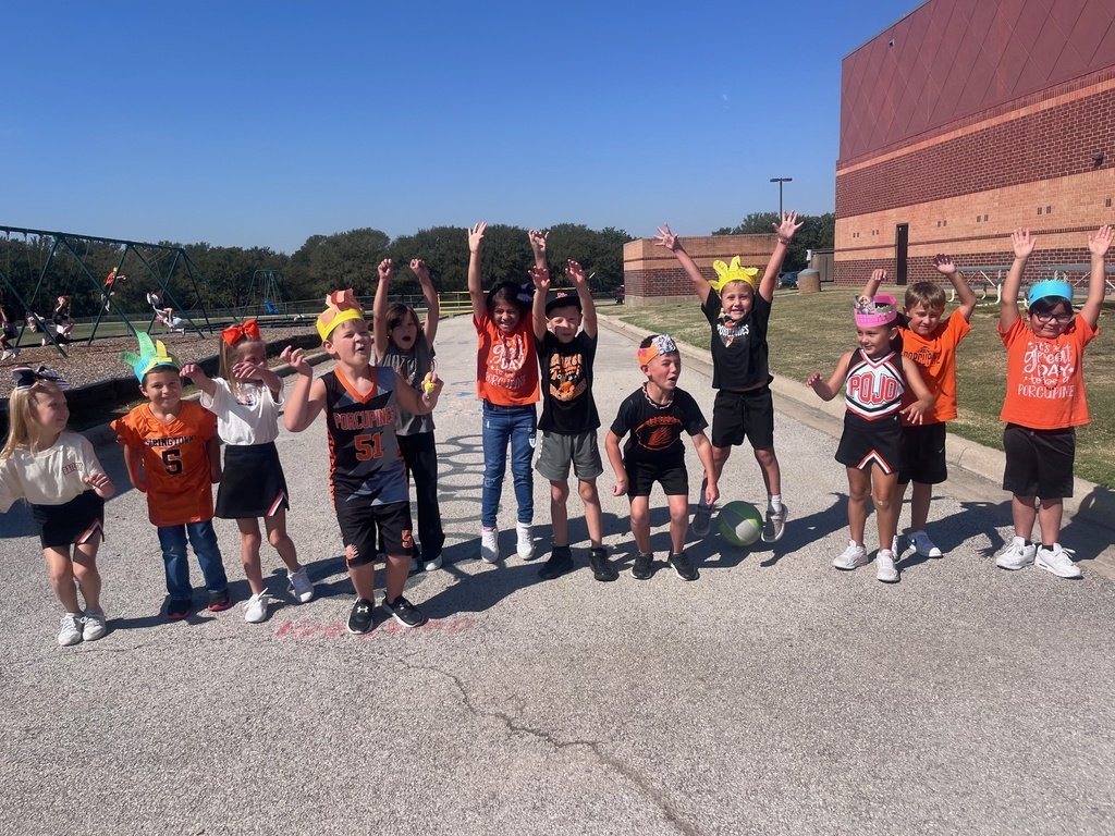 POJO Pride Fridays are our favorite! It is black and orange for days!!!! Our little pines come all decked out to wrap up the week!