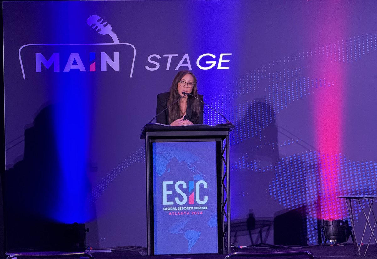 Angela Bernhard Thomas, Chief Esports Officer at Collegiate Sports Management Group is delivering a keynote on the incredible growth of collegiate esports and its impact on the education system.

#EGES2024 #ESICSummit2024