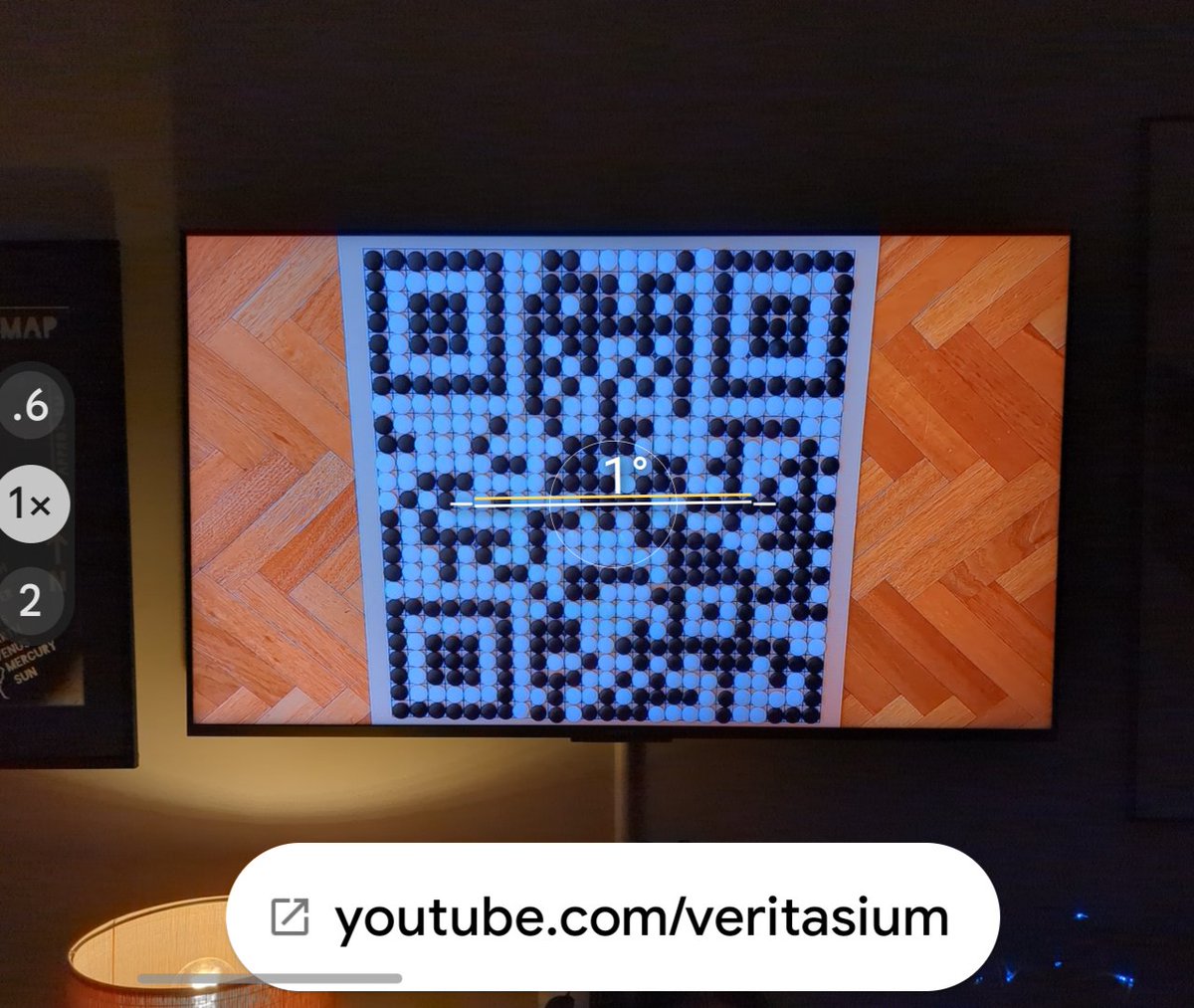 Big fan of QR and barcodes (early high school project was on barcodes) and this video is a treat. 
Using Go board to make a QR code... Awesome