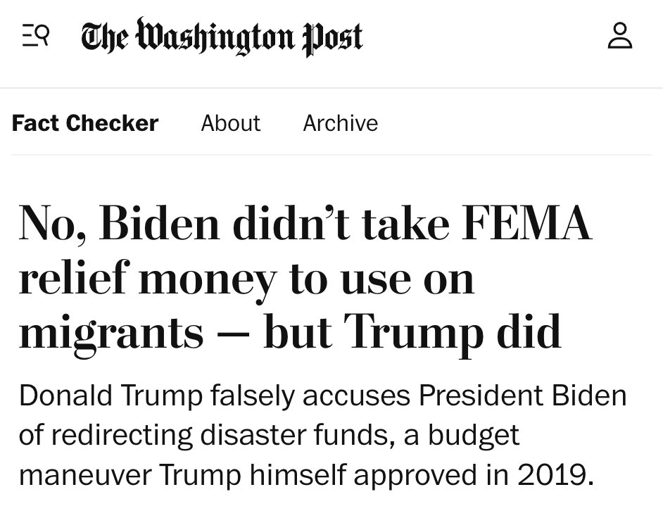 TizzyEnt's tweet photo. BTW $640 million is 2% of FEMAs $30 billion budget https://t.co/J5ml7lMoN1