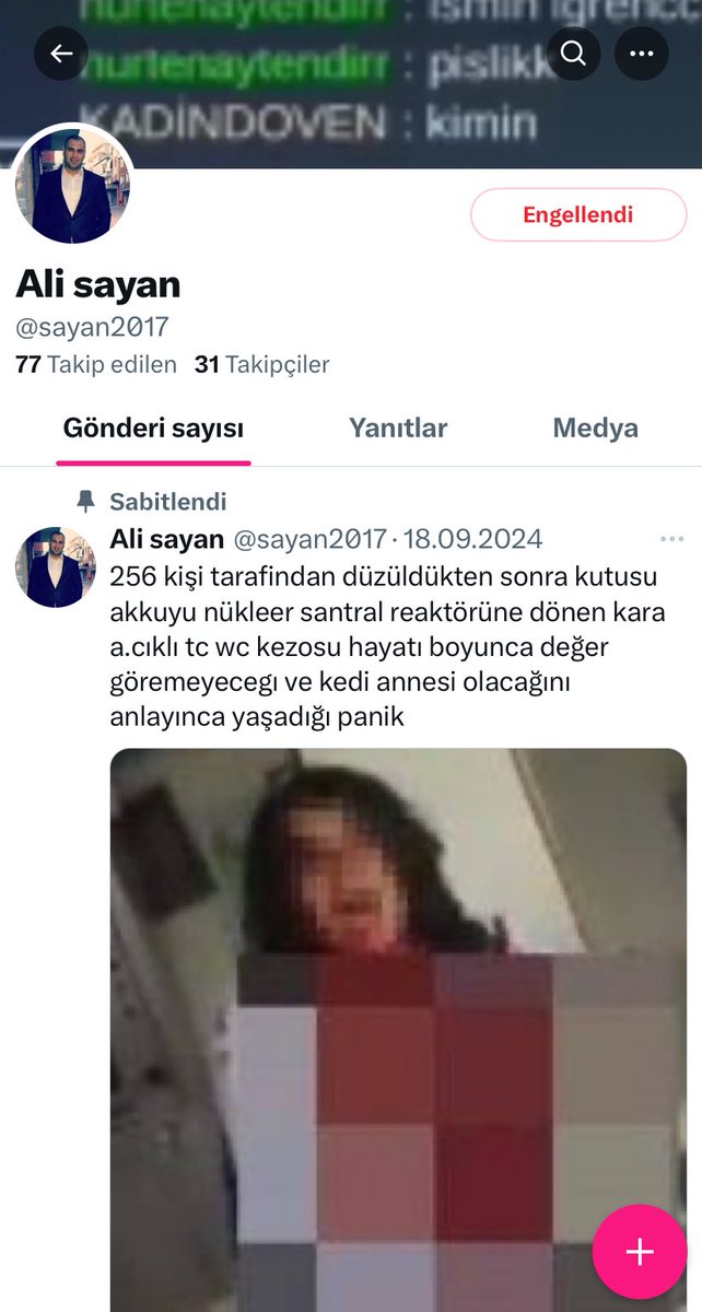 kedimidilara's tweet photo. potansiyel katillerden birisi daha siber güvenlik nerede bunlar nasıl bu paylasımı yapabiliyor yolda karşılaşmayacağımızın garantisi var mı #yaşamakistiyoruz https://t.co/EBKA988Dgc