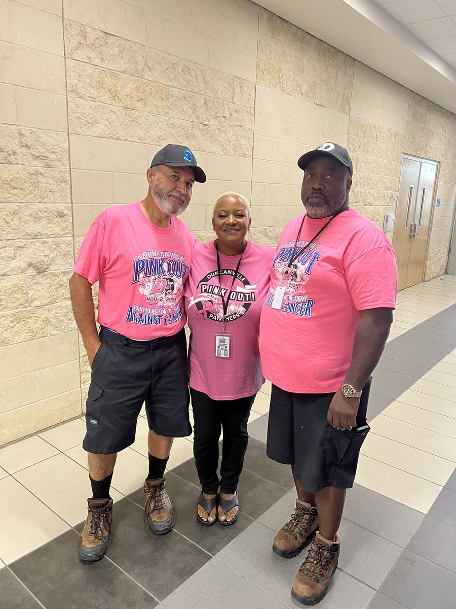 DelondaR's tweet photo. HESA Annual support of Breast Cancer Awareness. https://t.co/n5qvVWFWy2