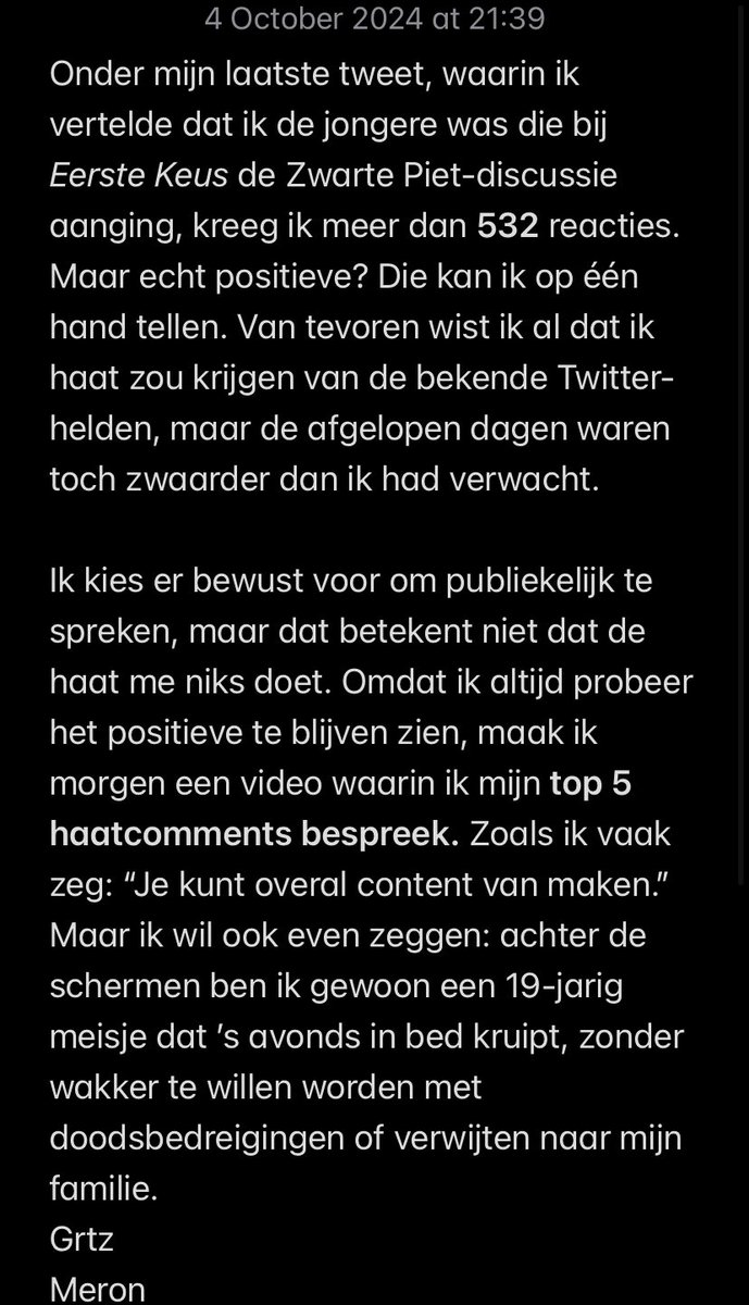 Wees lief voor elkaar ❤️