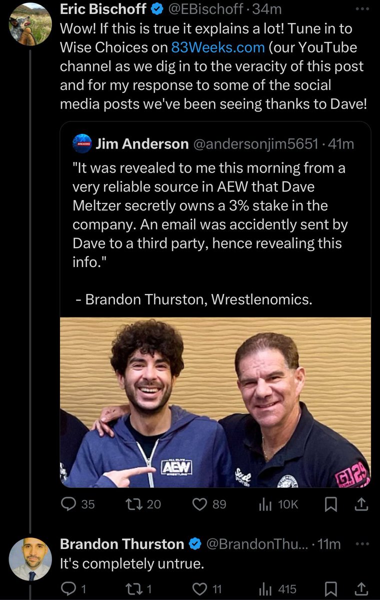 🤣🤣 Keep it up Eric. This is golden stuff for laughs. It's what Alfred wishes he could provide in his stand up comedy.