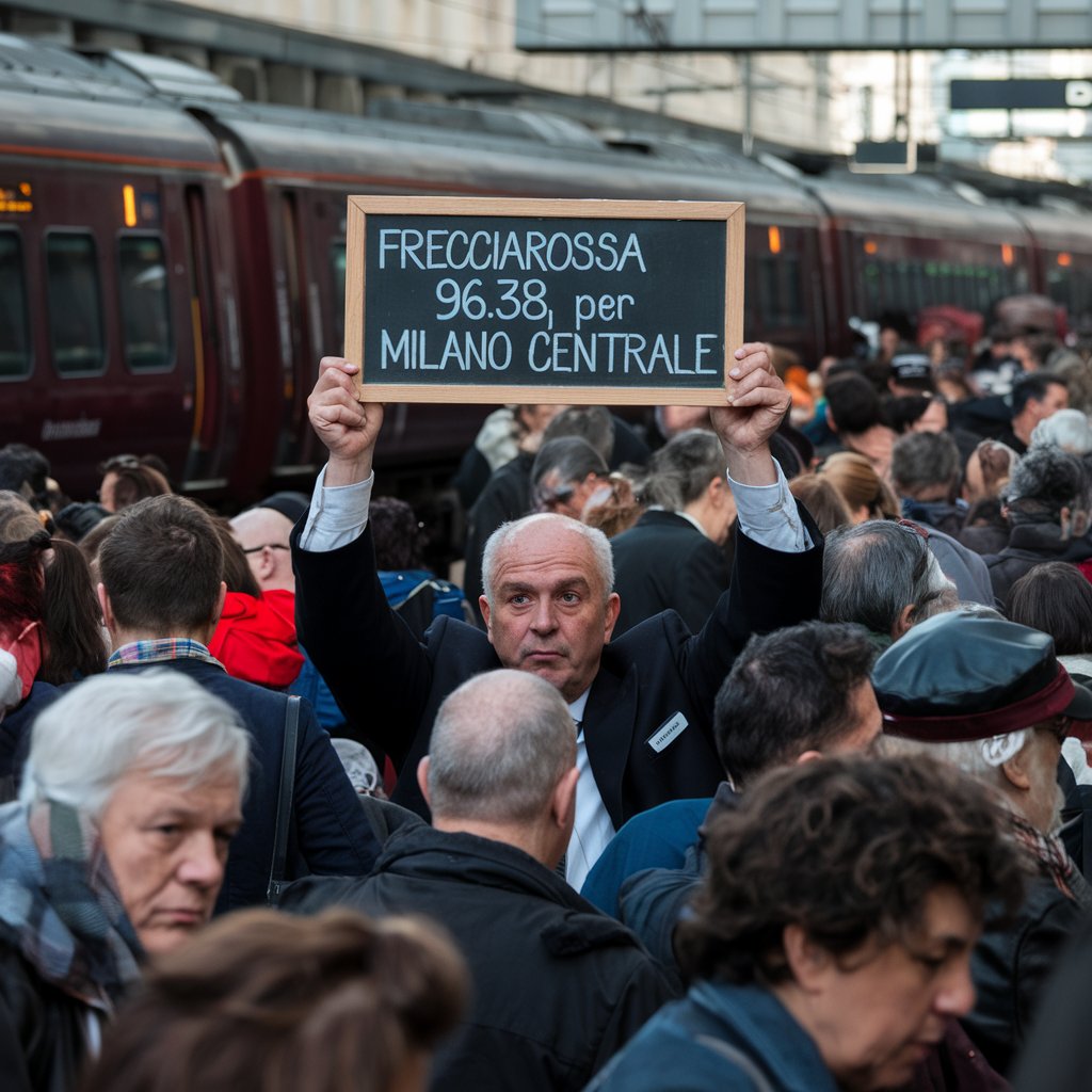 Intanto, a Roma Termini...

#propagandalive 

#sevelostatechiedendoèAImasembravero