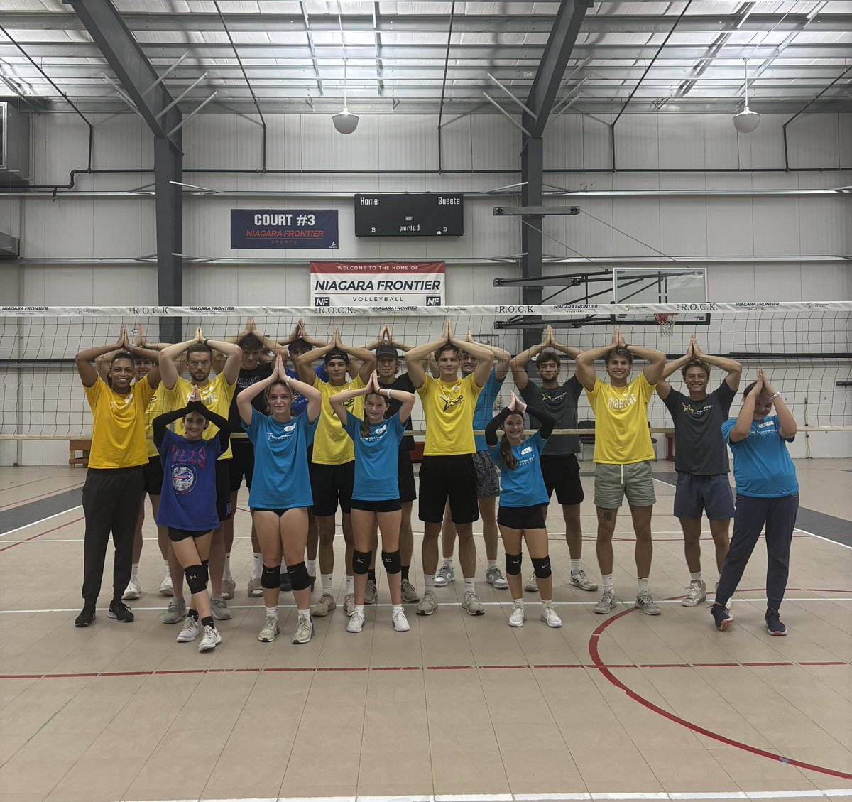 TheChampProject's tweet image. TCP Academy Fall Volleyball is in full swing at The R.O.C.K. The shark tank is full of athletes kindergarten-8th grade! @ProjectPlayWNY