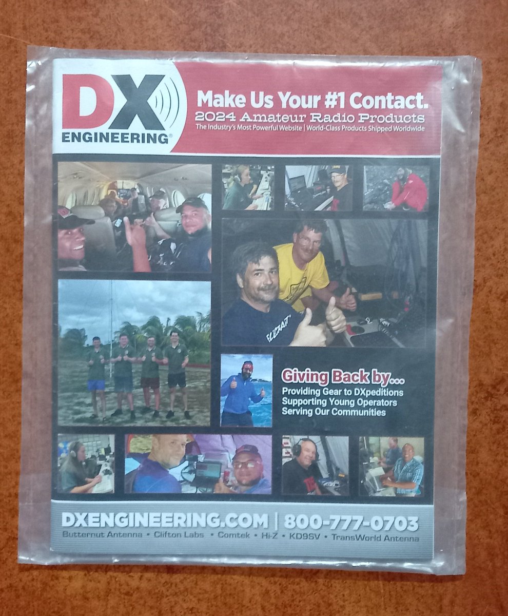 Juan YS1JFE EK53 (@ys1jfe) on Twitter photo I got mail! ๐๐๐
Thank you so much <a href="/DXEngineering/">DX Engineering</a> is an amazing Magazine.
73 from YS Land. ๐ธ๐ป
๐ธ๐ป ๐ค ๐บ๐ธ I got mail! ๐๐๐
Thank you so much <a href="/DXEngineering/">DX Engineering</a> is an amazing Magazine.
73 from YS Land. ๐ธ๐ป
๐ธ๐ป ๐ค ๐บ๐ธ