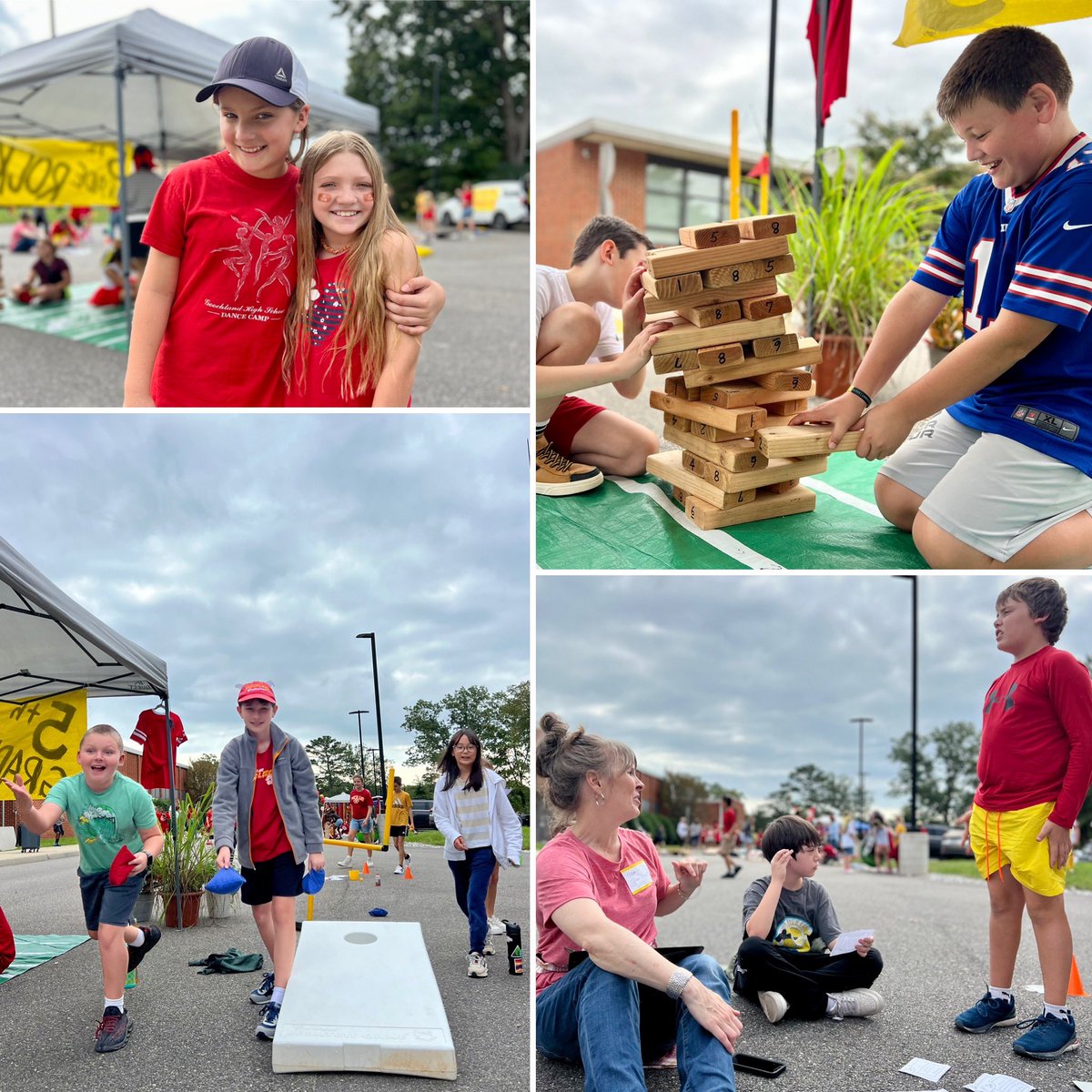 Jennifer Gates (@jengates395) on Twitter photo Best. Day. Ever.🐾❤️
Our 4th annual Task Card Tailgate was a huge success! Not only did the kids have a chance to review math & ELA skills, they also got to build relationships w/student athletes & <a href="/weRrandolph/">Randolph Elementary</a> families while having a blast w/peers.
<a href="/GHSFootball/">Goochland Football</a> <a href="/glndschools/">Goochland County Public Schools Schools</a> Best. Day. Ever.🐾❤️
Our 4th annual Task Card Tailgate was a huge success! Not only did the kids have a chance to review math & ELA skills, they also got to build relationships w/student athletes & <a href="/weRrandolph/">Randolph Elementary</a> families while having a blast w/peers.
<a href="/GHSFootball/">Goochland Football</a> <a href="/glndschools/">Goochland County Public Schools Schools</a>