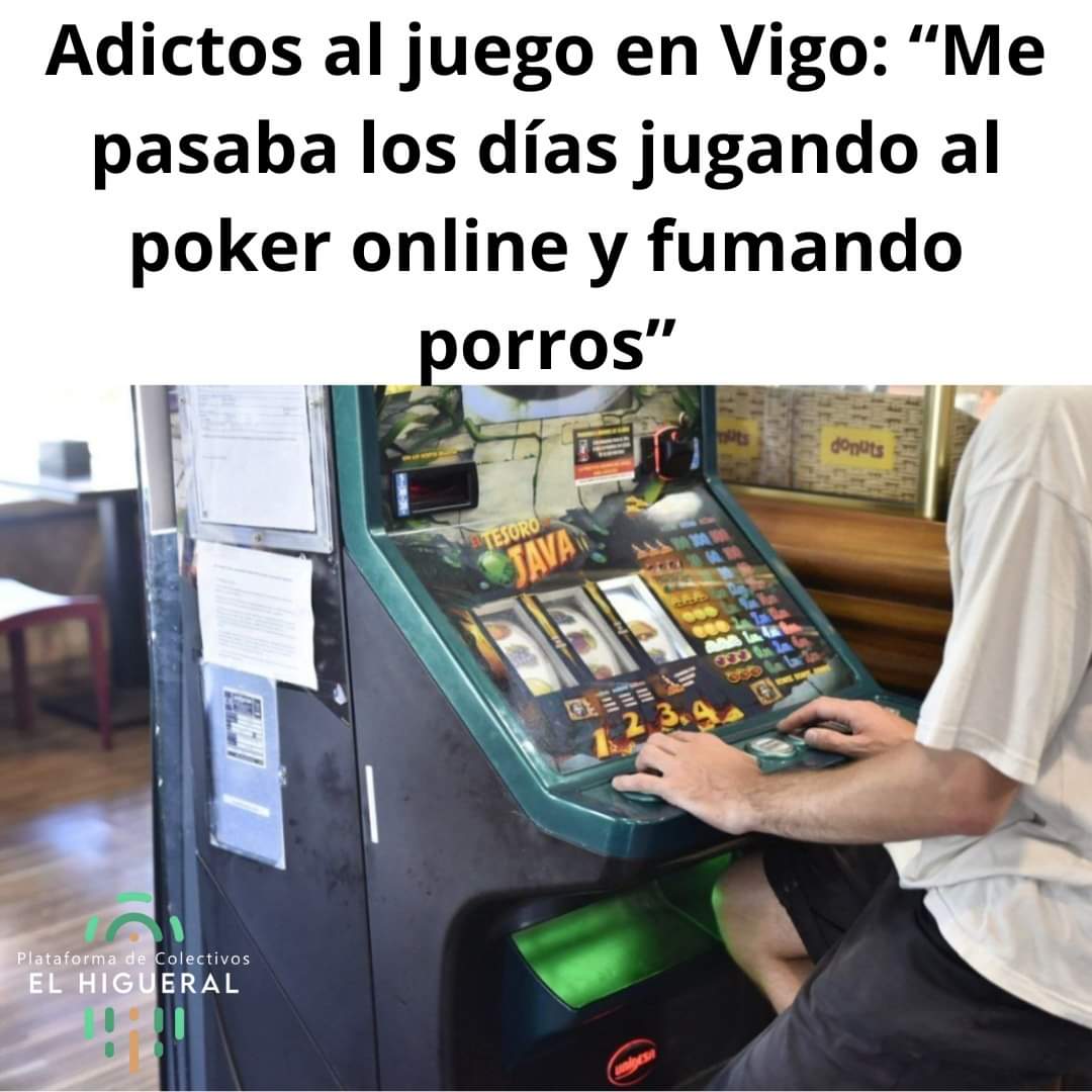 🎰 "Cuando cobraba la nómina empezaba a alterarme mucho, como cuando era pequeño y jugaba compulsivamente a los videojuegos”.

🔗 acortar.link/xoyr3d