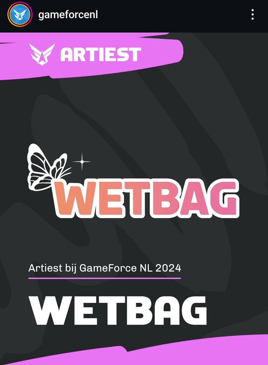 WetBag_'s tweet photo. CONVENTION TIME!
Check out my booth at @GameForceNL this weekend!
π₯°π¦β¨οΈ
Table nr. 112
#wetbagART #GameforceNL https://t.co/PYPxiOKkbf
