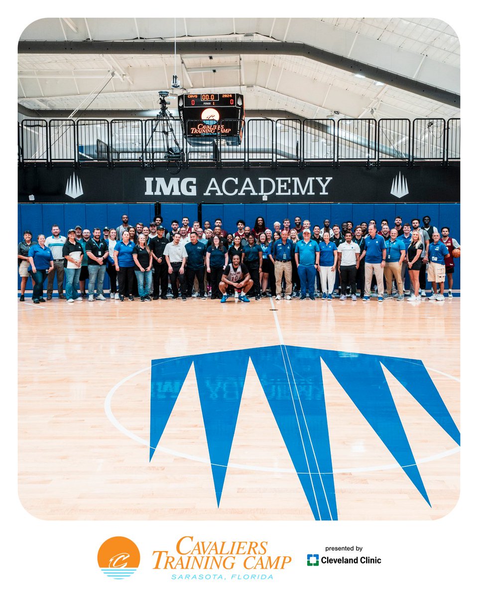 Our Training Camp experience at <a href="/IMGAcademy/">IMG Academy</a> has been nothing short of amazing! We want to thank the hard work and dedication from the IMG Team to make this week a special one.

<a href="/ClevelandClinic/">Cleveland Clinic</a> | #LetEmKnow
