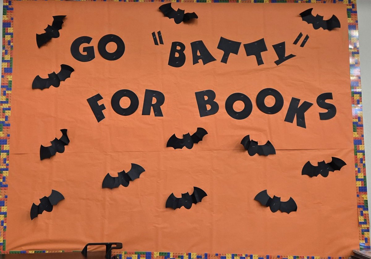 When you want to do a monthly bulletin board but you don't have the help as before, you keep it simple.