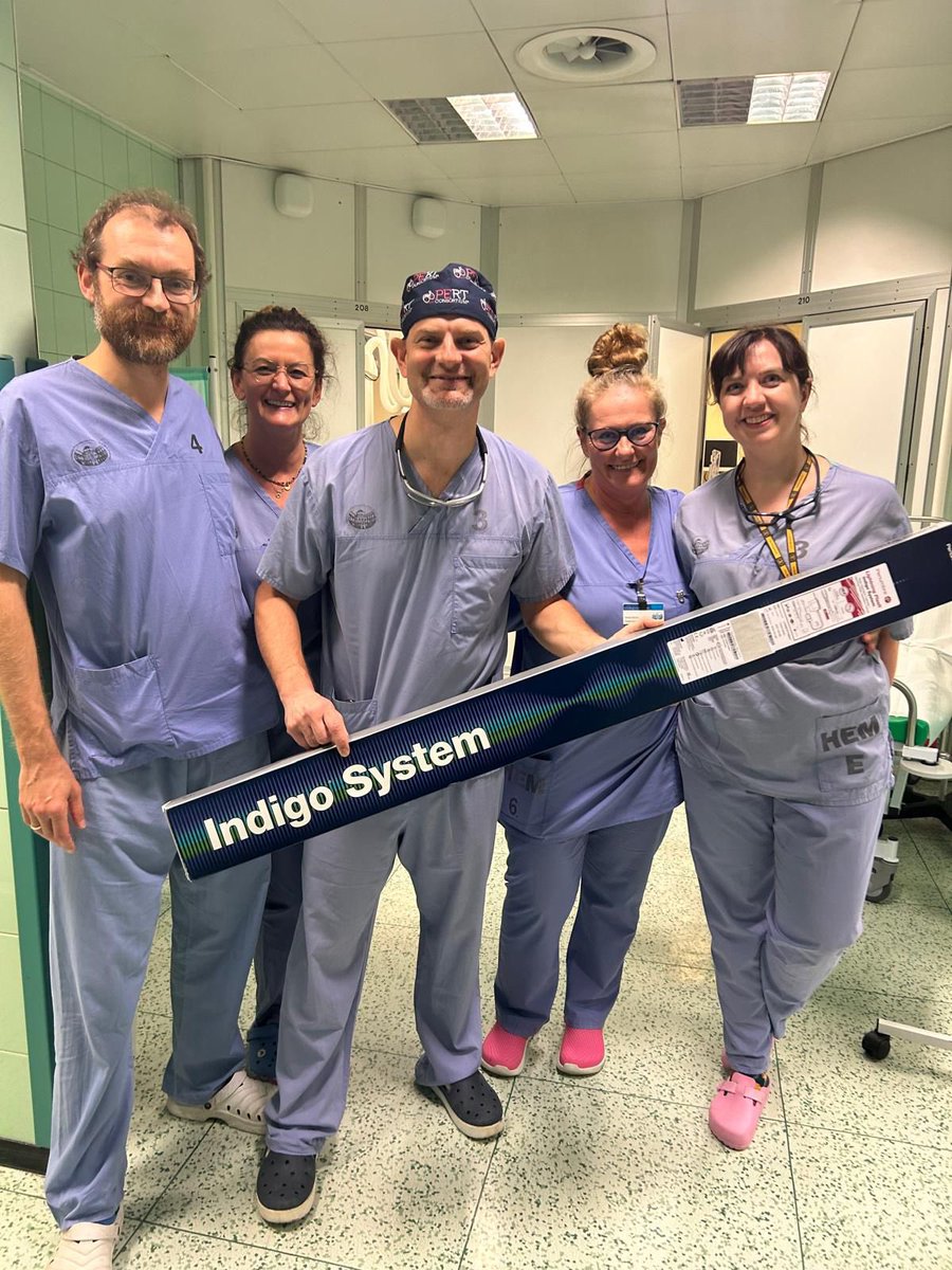 PertPoz's tweet photo. Today @PertPoz performed🥇in Poland and the 5️⃣in Europe #CAVT with the #LightningFlash for #IHRPE.This advanced technology enables very rapid and effective clots removal ♥️🫁 🧹representing breakthrough in PE care. This milestone puts @PertPoz at the forefront of innovative PE https://t.co/9QRtzykfsi