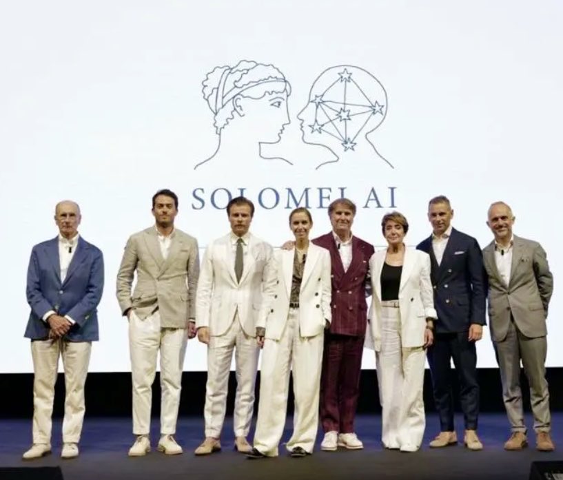 enilev's tweet image. 🔥The Philosopher Of Fashion Embraces #AI: 

#BrunelloCucinelli’s 
#Humanistic Vision For #Technology

By @jennywang 
For @Forbes 
TY: @BetaMoroney 

#AI #FashionTech #Artisans #SolomeiAI #Callimacus

👉forbes.com/sites/jennywan…

@FrRonconi @GlenGilmore @Fabriziobustama