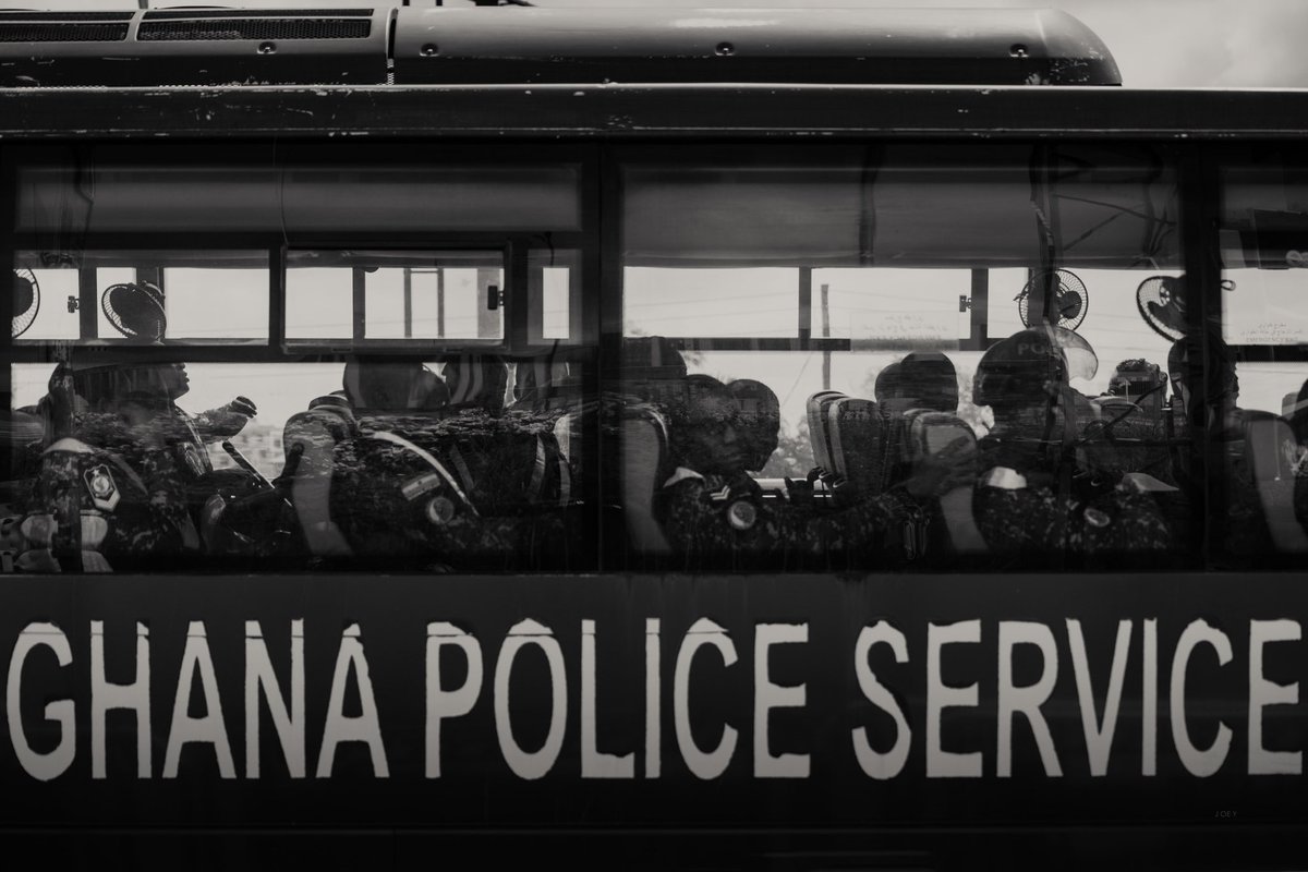 I decided to be the VISIBILITY on the police today!
#FreetheCitizens #StopGalamseyNow #SayNoToGalamsey