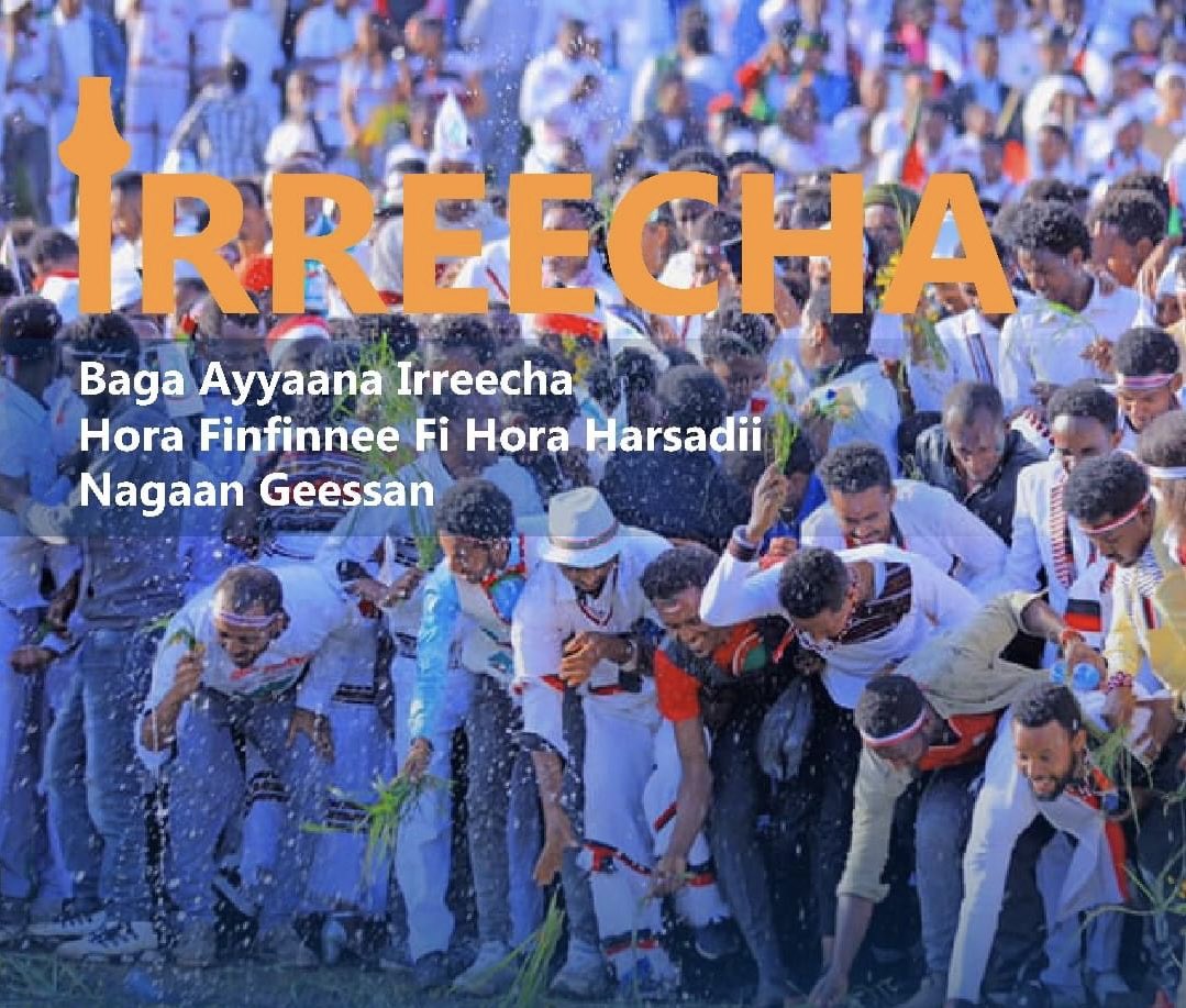 Lelise_Neme's tweet photo. Baga ayyaana Irreecha nagaan geessan! Mallattoo tokkummaa, jaalala, fi kabajaa ! 

Happy Irreecha! It symbolizes unity, love, and respect! https://t.co/gYk9cIchQ2