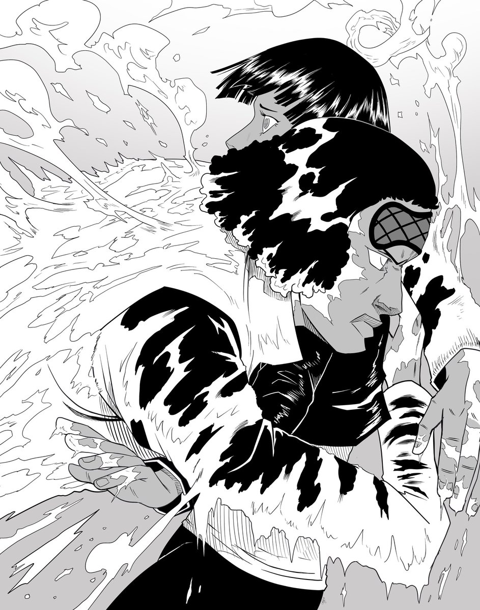 saltomanga's tweet photo. #samtober Day 4 : FROST. A little bit of fanart today, iykyk
#onepiece #inktober #inktober2024 #mangastyle #manga #nicorobin #aokiji #kuzan #onepiecefanart https://t.co/NYAJFCqwAs