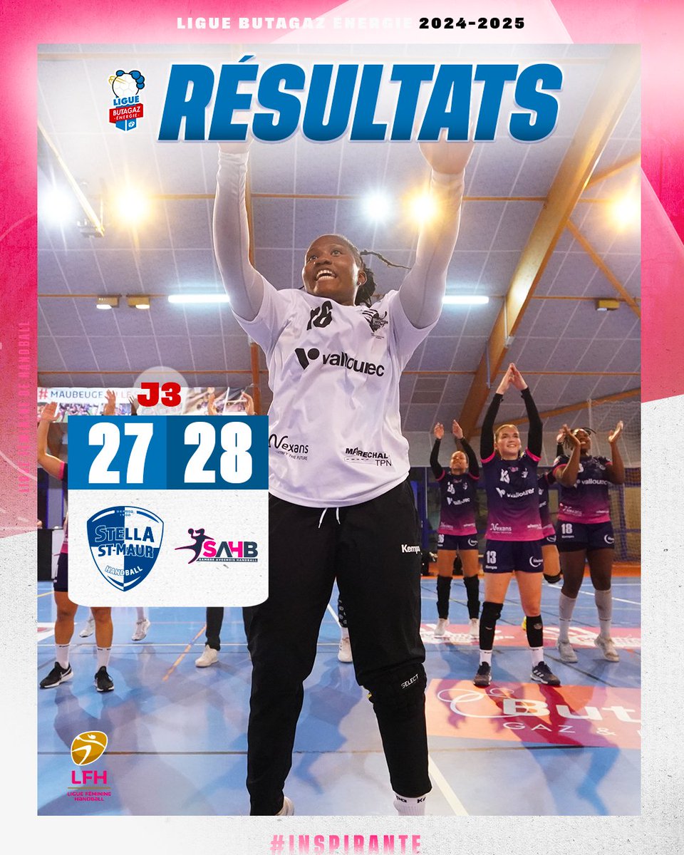 LFH_Officiel's tweet photo. ✊ @SambreAvesnoisH  et @ogcnicehb décrochent leur deuxième victoire de la saison en #LigueButagazEnergie ! 

👉 le programme à venir 🔗 https://t.co/JHsfTWuL2C

#inspirante https://t.co/MK9OuU31H7