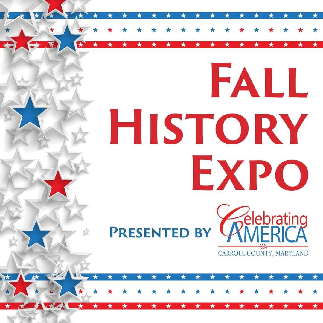 Join us Sat. 10/5, from 9 AM to noon at Exploration Commons <a href="/LibraryCCPL/">CCPL</a> in Downtown Westminster for the Fall History Expo! We will have a display along with other local history groups. A great opportunity for students to pick topics for National History Day projects!