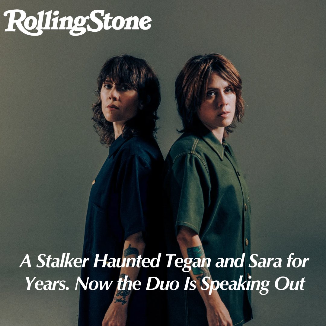 storysyndicate_'s tweet photo. In this exclusive interview with Rolling Stone, Tegan and Sara discuss the dangers that came with their rise to fame. 

To learn more about their struggles with an impersonator, read the full article, and watch FANATICAL: THE CATFISHING OF TEGAN AND SARA on Hulu starting 10/18. https://t.co/8JiEKUGBHS