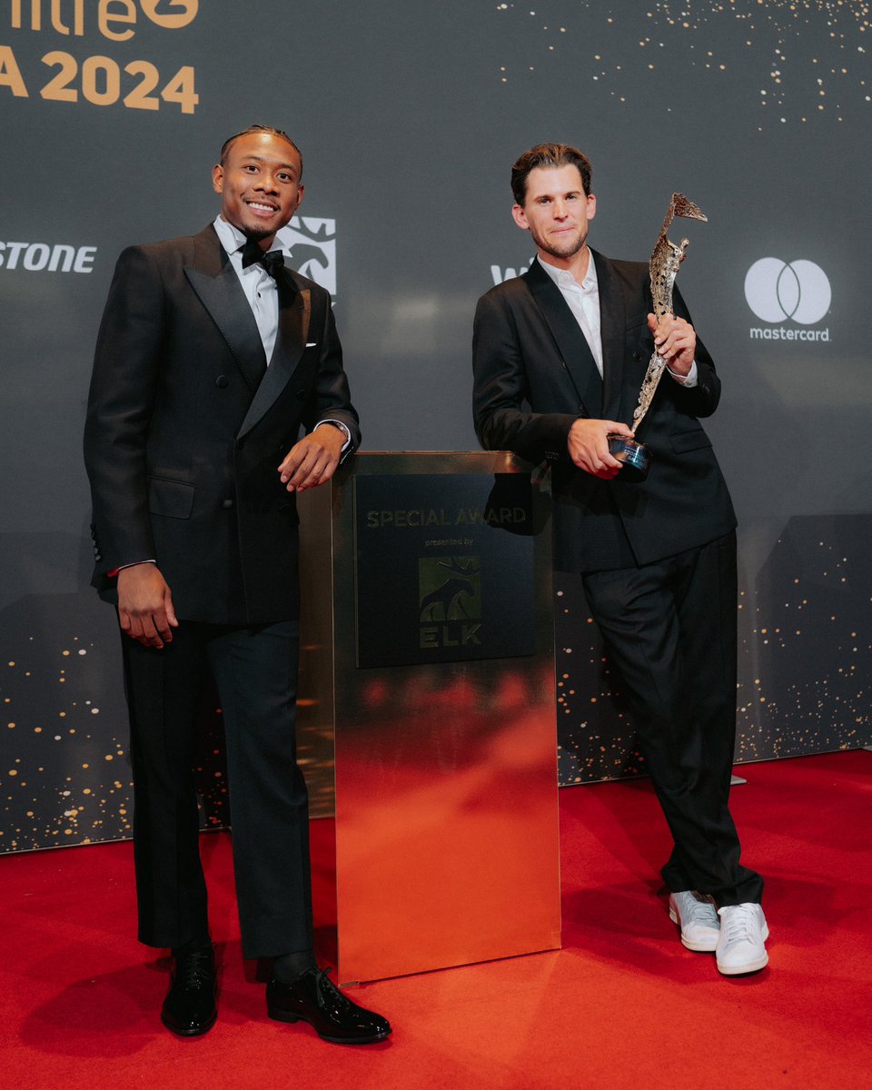 Gratulation an alle unsere großartigen Sportlerinnen und Sportler und an alle Niki-Gewinner des gestrigen Abends. Es war mir ein besonderes Anliegen, meinem Freund Dominic Thiem den Special Award der Sporthilfe-Gala persönlich zu verleihen. Du hast dir diesen Preis absolut