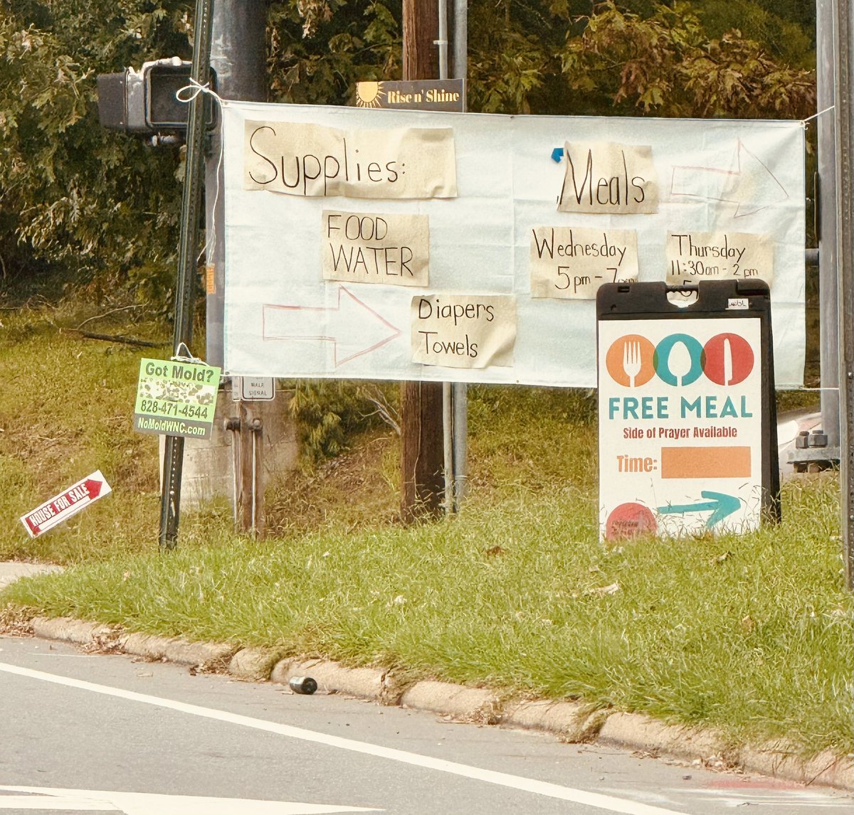 Scenes from Asheville today