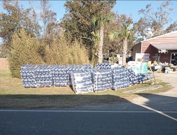 GLDN Donates Water to Hurricane Helene Victims