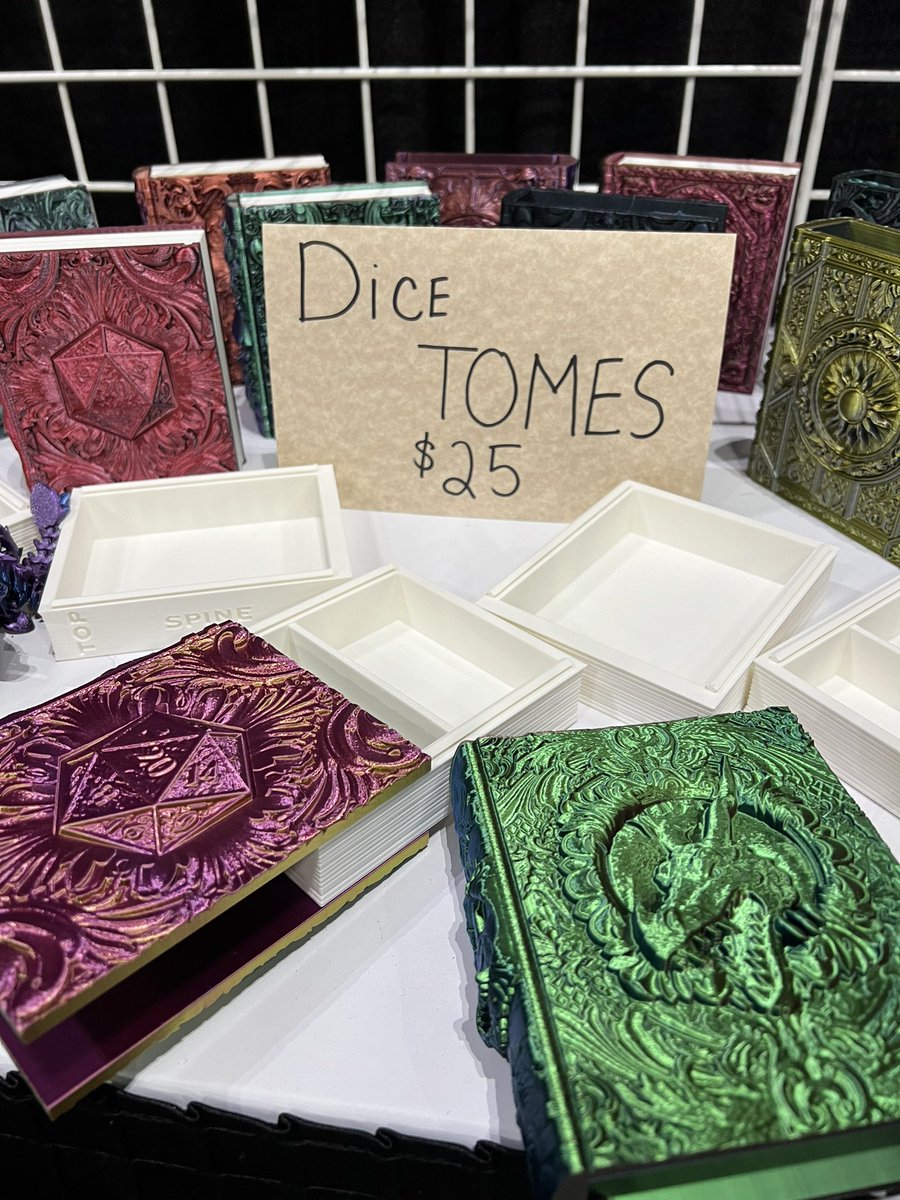 PurpleBJenga's tweet photo. LA Comic Con! LET’S GOOOOOOO!!!
Come check out our booth 1752 for all your RPG 3D printed needs! 
@Adventuresin3D @therpgdaily https://t.co/aYrPUM28uy