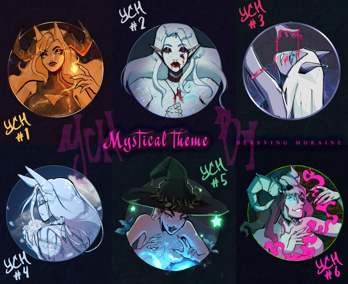 YCH- clone 2024 Mystery Theme.
I decided to make cute YCHs- clones for Halloween.
Welcome!~

- 33$ for each.
- B0osty only.
- Any character, species.
- Any clothes and accsessorys.

Claim in comment and DM.

#ych  #Halloween