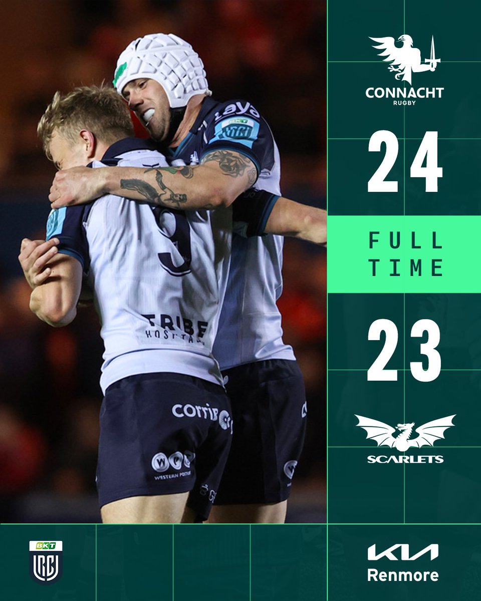 CATHAL FORDE WINS IT!!!

Big win in Wales 🟢🦅

#SCAvCON | <a href="/KiaRenmore/">Kia Renmore</a> | #MovementThatInspires