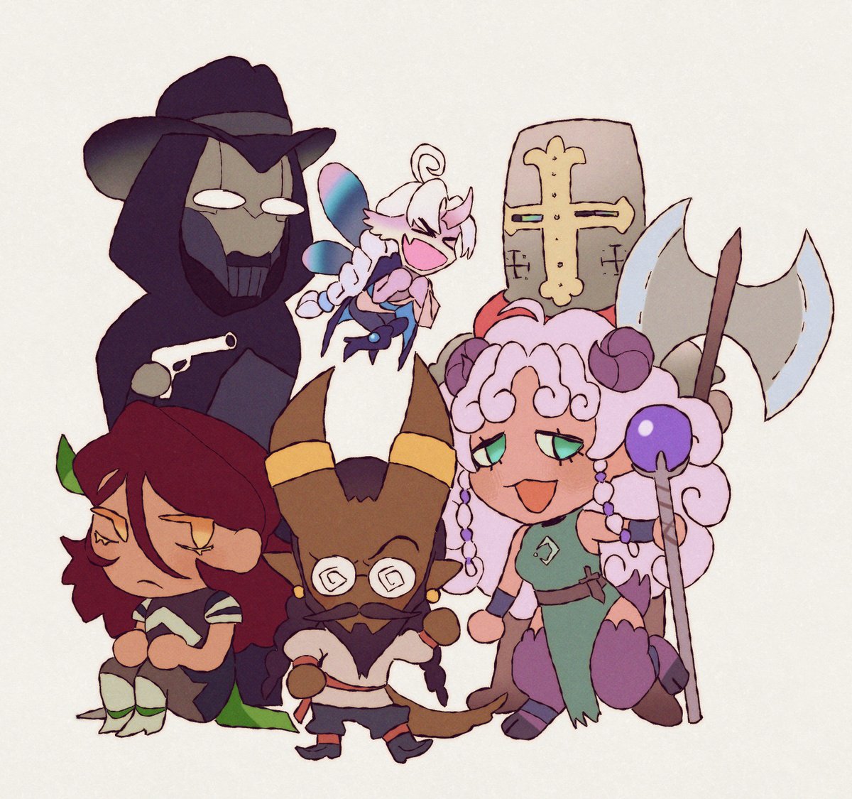 GO, INITIATIVE IDIOTS
#rdsbRen_doodles