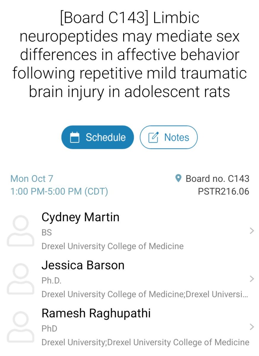 Stop by my poster at C143 on Monday afternoon between 1-5 if you are attending #sfn2024 this year! We can chat about #TBI #neuropeptides #PACAP and #affectivebehavior or just to say hi!