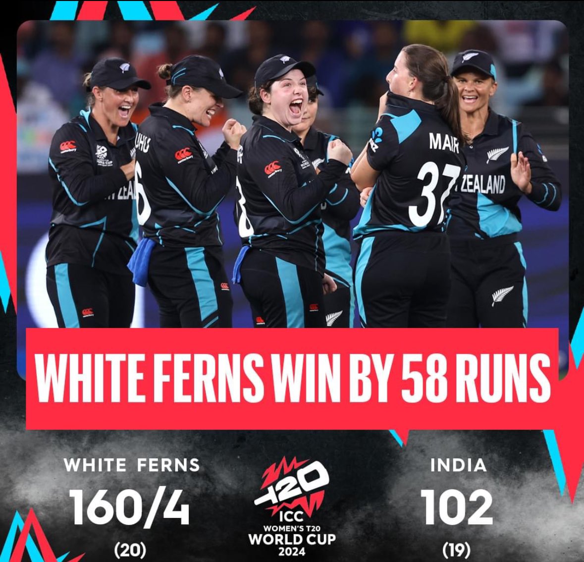 Go the <a href="/WHITE_FERNS/">WHITE FERNS</a> - what a start to the World Cup campaign …
