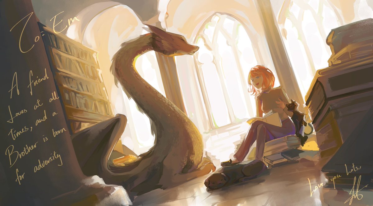 illustration for a friend of mine :3 please do not use! 🙏🧡