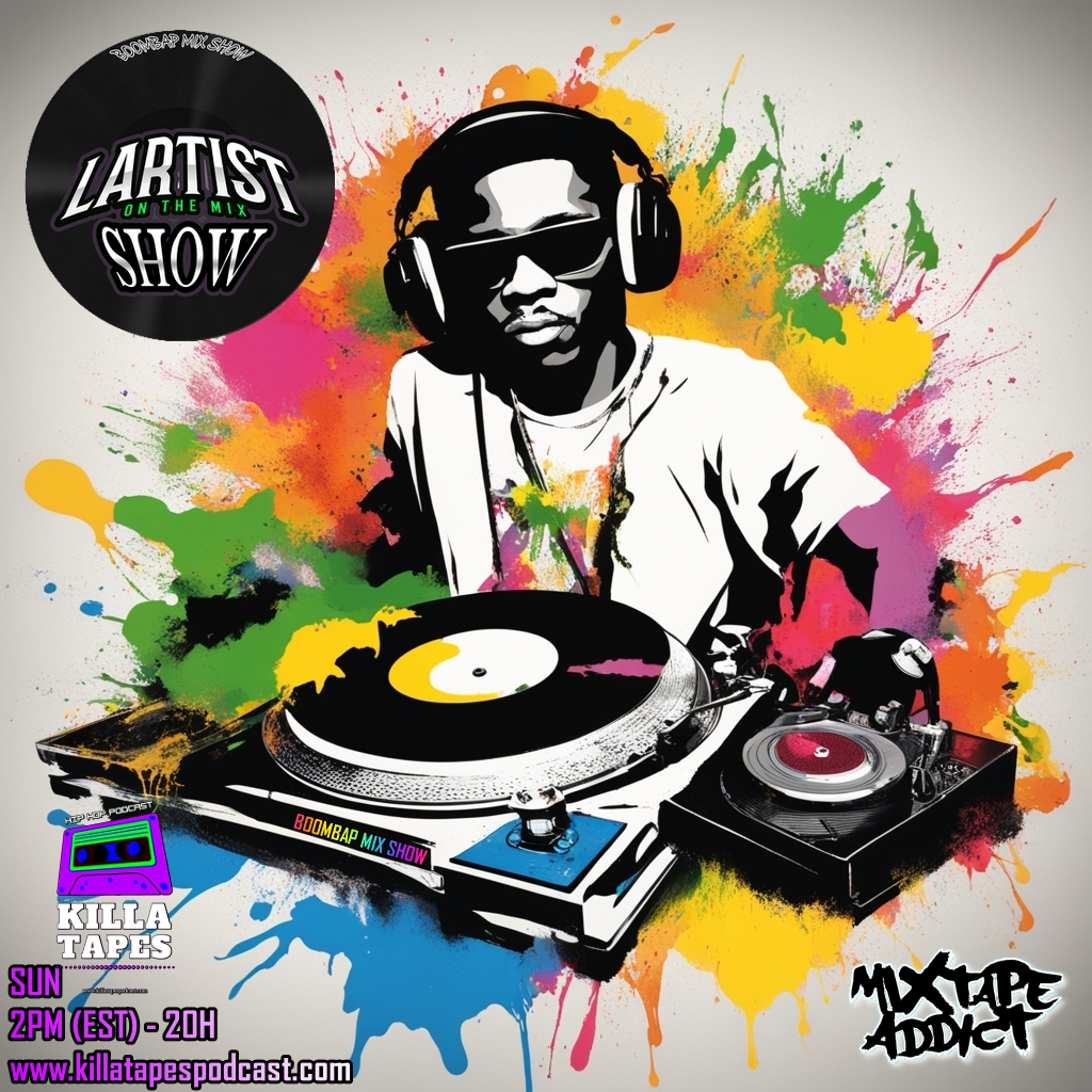 Dj LOTMIX aka LartistOnTheMix (@dj_lotmix) on Twitter photo 🚨LOTMIX SHOW-S6Ep07 by @dj_lotmix ft <a href="/RazFresco/">RAZ FRESCO</a> <a href="/Daneo10/">Dan-e-o</a> <a href="/Blackstax/">Black Stax</a> <a href="/DJKingFlow/">DJ King Flow / Mixtape Addict</a> <a href="/Casathegawd/">Casablanca the Gawd</a> <a href="/ksparkstv/">K. SPARKS</a> <a href="/Giancanaram/">Ram Giancana</a> <a href="/ScoobRock1/">Scoob Rock</a> <a href="/Jayholly247/">Jay Holly</a> &more
📅Sun 2PM(EST)
<a href="/KillaTapes/">Killa Tapes</a> 🇬🇧
🎧killatapespodcast.com
#lotmix #lartistonthemix #show #mixtapeaddict #music #boombap #rap #hiphop 🚨LOTMIX SHOW-S6Ep07 by @dj_lotmix ft <a href="/RazFresco/">RAZ FRESCO</a> <a href="/Daneo10/">Dan-e-o</a> <a href="/Blackstax/">Black Stax</a> <a href="/DJKingFlow/">DJ King Flow / Mixtape Addict</a> <a href="/Casathegawd/">Casablanca the Gawd</a> <a href="/ksparkstv/">K. SPARKS</a> <a href="/Giancanaram/">Ram Giancana</a> <a href="/ScoobRock1/">Scoob Rock</a> <a href="/Jayholly247/">Jay Holly</a> &more
📅Sun 2PM(EST)
<a href="/KillaTapes/">Killa Tapes</a> 🇬🇧
🎧killatapespodcast.com
#lotmix #lartistonthemix #show #mixtapeaddict #music #boombap #rap #hiphop
