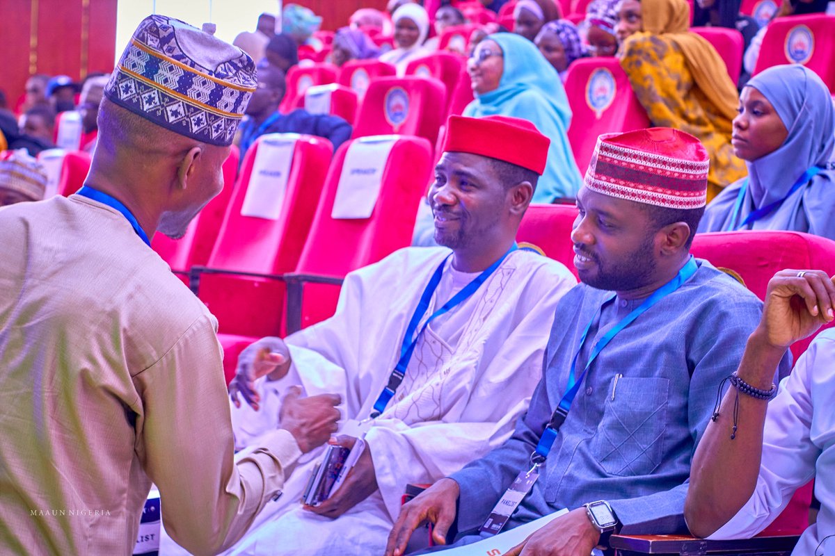Yusuf Sharada🔴 (@sharada_yusuf) on Twitter photo Seated next to MD/CEO KAN-INVEST <a href="/NazeerHalliru/">Nazir Halliru</a> and exchanging pleasantries with one of Kano young entrepreneurs <a href="/bellokano/">bellokano™</a>, yesterday during Carrier Connect Expo at <a href="/MAAUNigeria/">Maryam Abacha American University of Nigeria</a> Kano campus. Seated next to MD/CEO KAN-INVEST <a href="/NazeerHalliru/">Nazir Halliru</a> and exchanging pleasantries with one of Kano young entrepreneurs <a href="/bellokano/">bellokano™</a>, yesterday during Carrier Connect Expo at <a href="/MAAUNigeria/">Maryam Abacha American University of Nigeria</a> Kano campus.