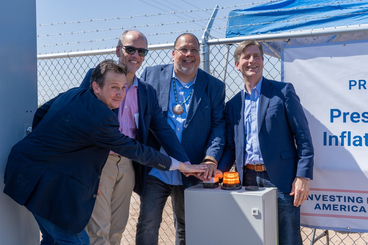Gila River Indian Community (@gric_official) on Twitter photo Yesterday GRIC celebrated a historic milestone with the activation of the 1st power generated by the Western Hemisphere’s 1st-ever solar-over-canal project. <a href="/crimpima/">stephenroelewis</a> <a href="/RepGregStanton/">Rep. Greg Stanton</a> Yesterday GRIC celebrated a historic milestone with the activation of the 1st power generated by the Western Hemisphere’s 1st-ever solar-over-canal project. <a href="/crimpima/">stephenroelewis</a> <a href="/RepGregStanton/">Rep. Greg Stanton</a>